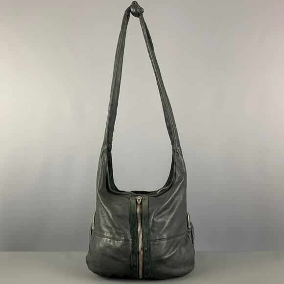 ALEXANDER WANG Green Leather Hobo Handbag - Picture 3 of 8